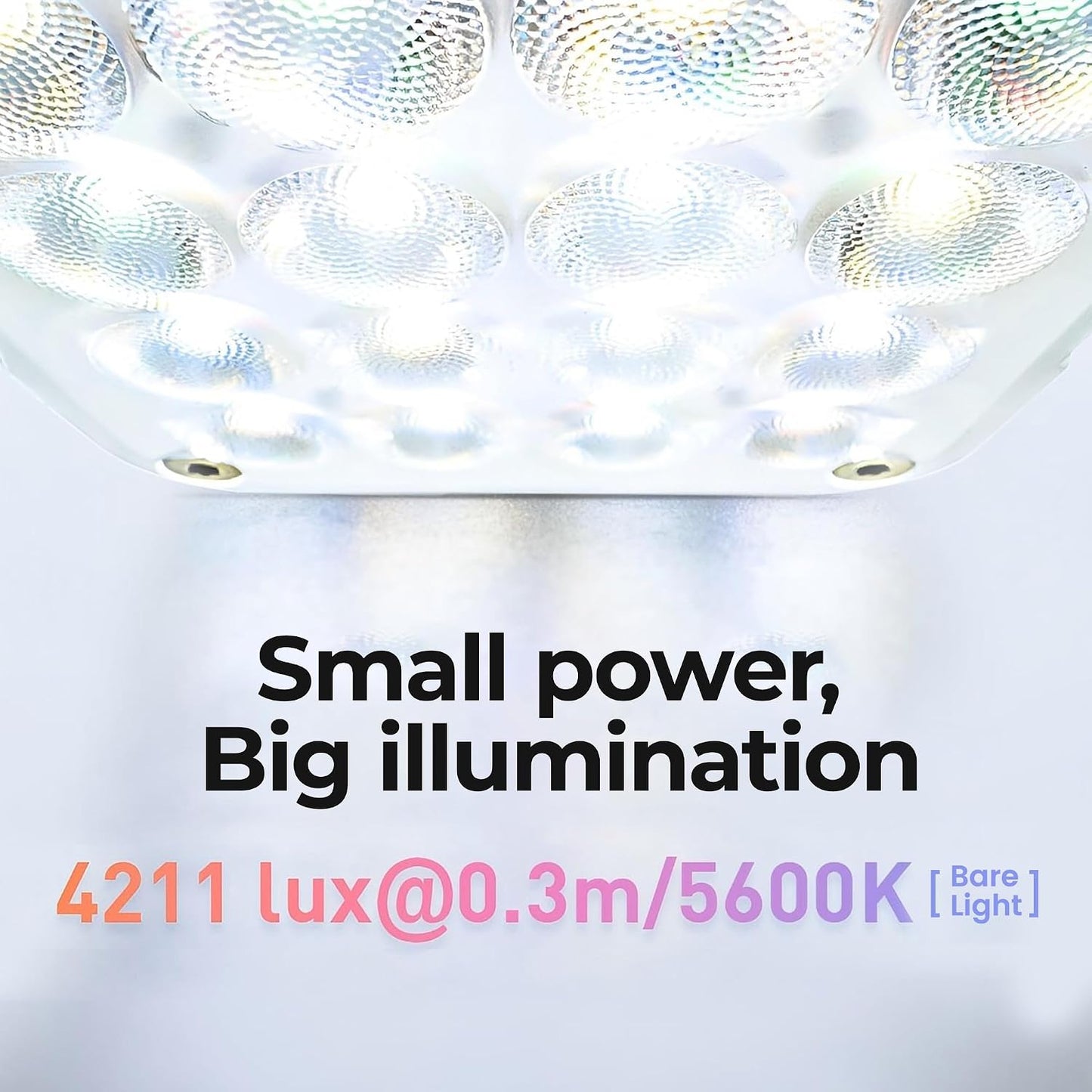 NANLITE Pico Portable LED Fill Light Full Color RGB, Snap-On Attachment for Phone/Camera Photography, Live Streaming