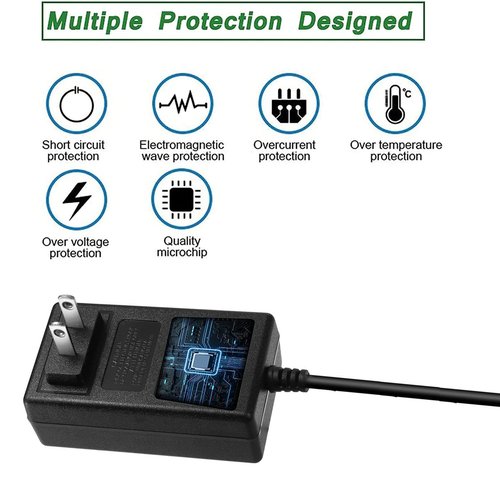 Charger for Bissell 1984 Air Ram AC Adapter Compatible with Bissell 19841 1985 19851 2144 2151A 2524 1984 Air Ram Cordless Vacuum Charger Power Cord Bissell 1610982 Charger