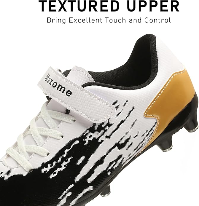 Kids Soccer Cleats Boys Girls Athletic Outdoor Youth Football Shoes Running & Training Lightweight Baseball Shoes(Little Kid/Big Kid)