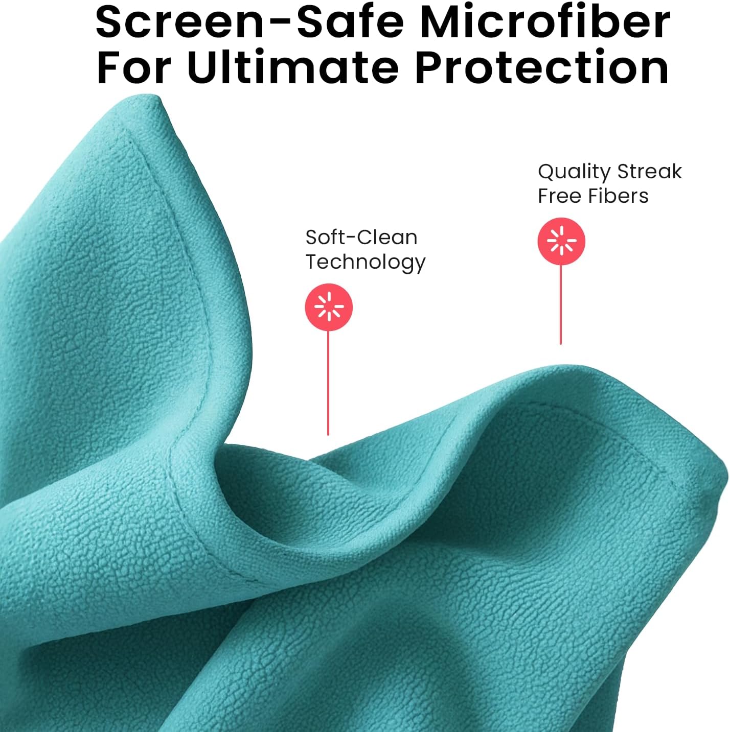 EVEO TV Screen Cleaner Spray (Streak-Free) TV Screen Cleaner for Smart TV, LCD, LED, OLED | Computer Screen Cleaner