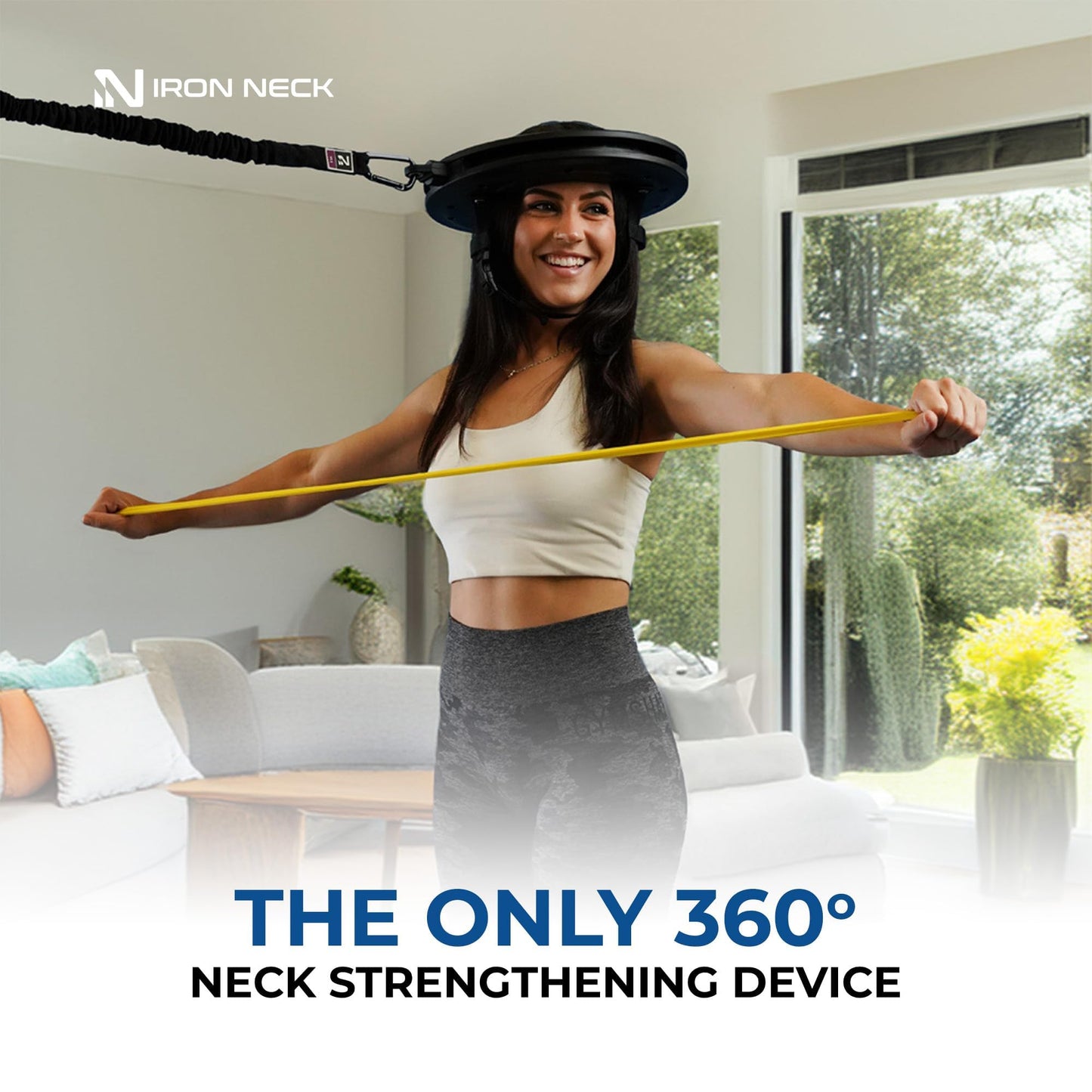 Iron Neck 3.0 Pro, Rehab Kit Bundle, Advanced 360° Neck Trainer and Resistance Bands for Working Out, Rehabilitation, Pain Relief and Posture Correction
