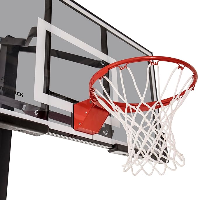 Silverback In-Ground Basketball Hoops, Adjustable Height Tempered Glass Backboard and Pro-Style Flex Rim. - Multiple Styles Available