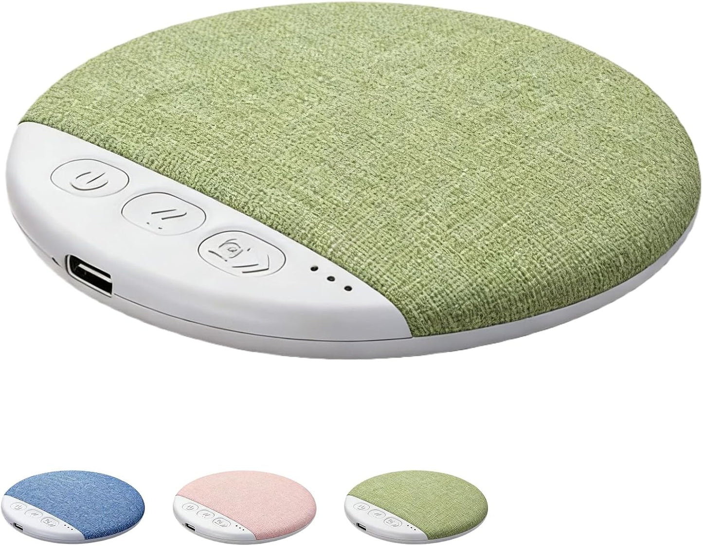 2026 5.4 (Green*1) New Bluetooth Pillow Speaker for Sleeping, Under Pillow Speaker Bluetooth with White Noise, Ultra