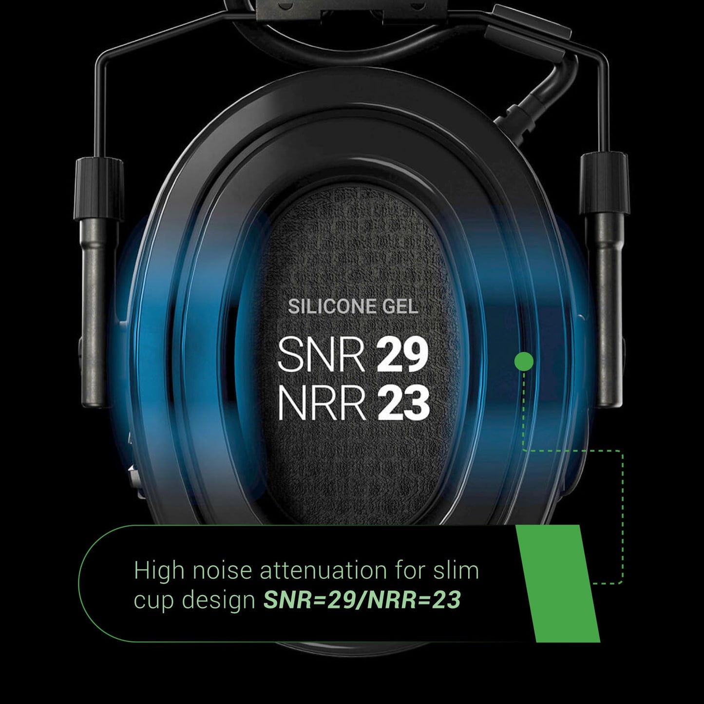 Sordin Supreme X2 Shooting Ear Protection – Electronic Hearing Protection Ear Muffs with Earplug Mode and Low-Profile Cups for Hunting & Shooting (NRR 35 / SNR 40) (Black)
