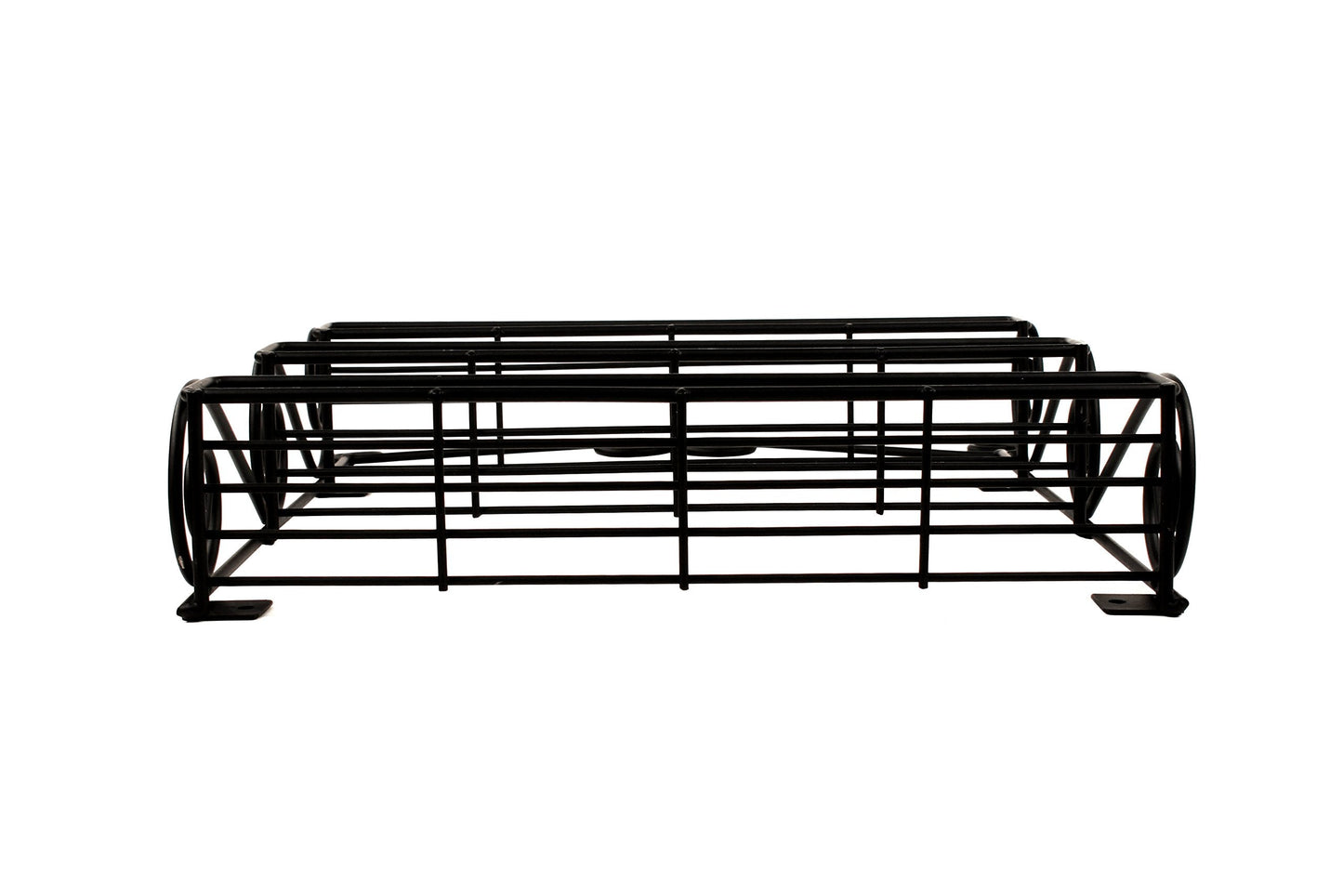 Spectrum Diversified Scroll Wall-Mounted Traditional Spice Rack Organizer for Cabinet & Kitchen, 3-Tier, Beauty & Nail Polish, 43710