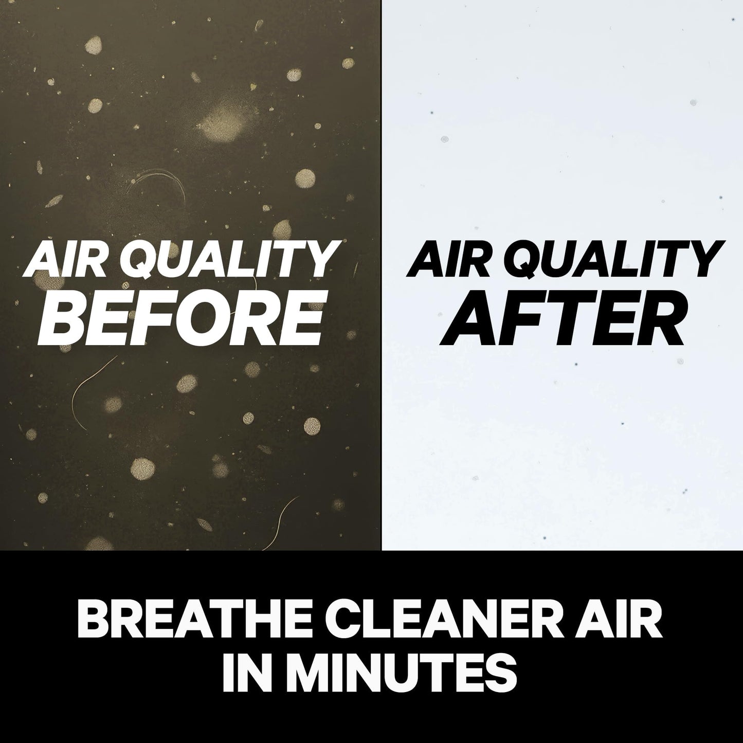 PuroAir 130x HEPA Air Purifiers for Home Pets - Covers Up To 600 Sq Ft - Filters Up To 99.9% of Pollutants, Smoke, Pollen, Dust - Quiet HEPA Air Filter - Air Purifiers for Bedroom (2 Pack)