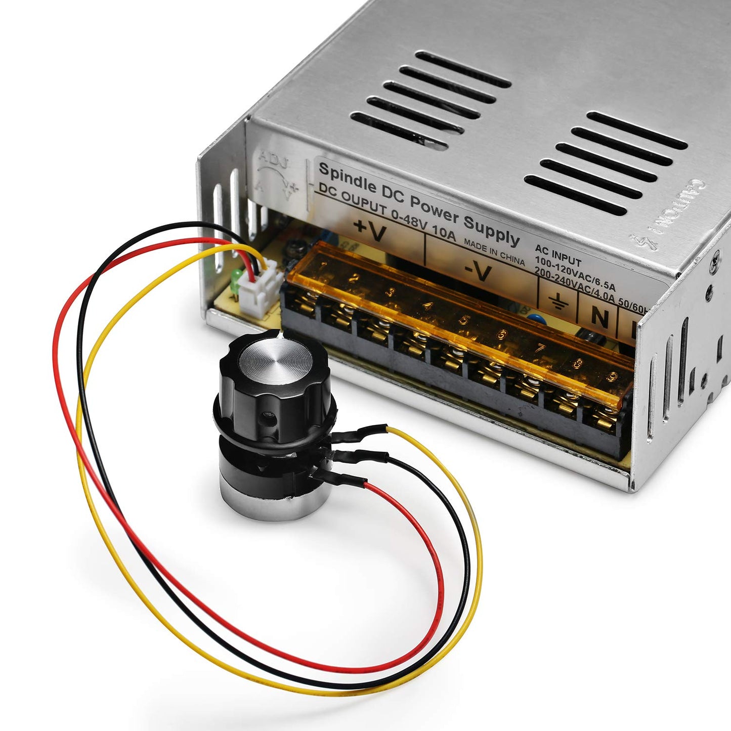 Genmitsu CNC Router Machine 4040-PRO for Woodworking + Air-Cooled 300W Brush DC Spindle Motor