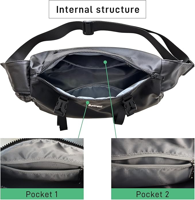 Small Sports Bag Waterproof Ultra-Light Gym Duffle for Men & Women Compact Mini Crossbody Bags, Perfect for Running, Travel & Fitness (black-quilting)