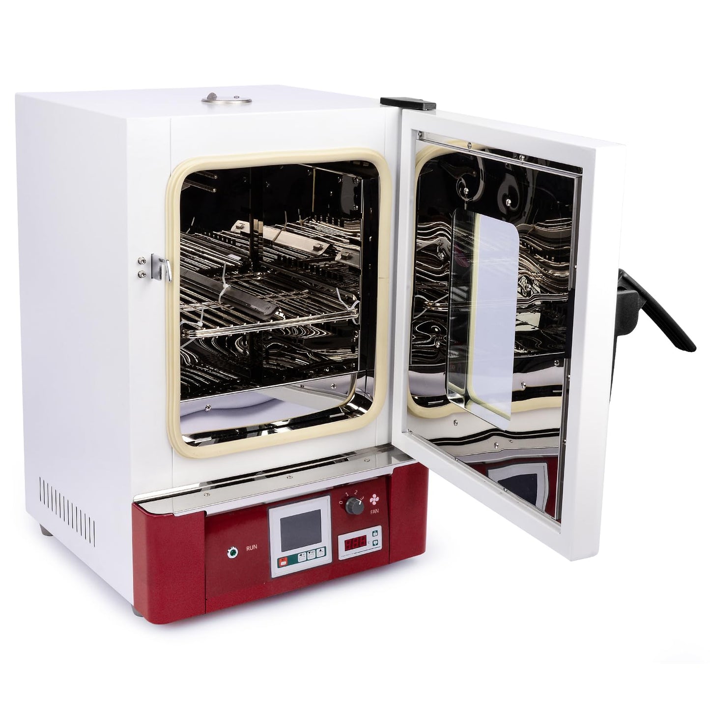 stonylab Forced Air Convection Drying Oven, RT+10C300C Range, Digital Display and Independent Limiter, Adjustable Fan Speed, for Laboratory Sample Drying and Heat Treatment, 30 L/1.06cu ft