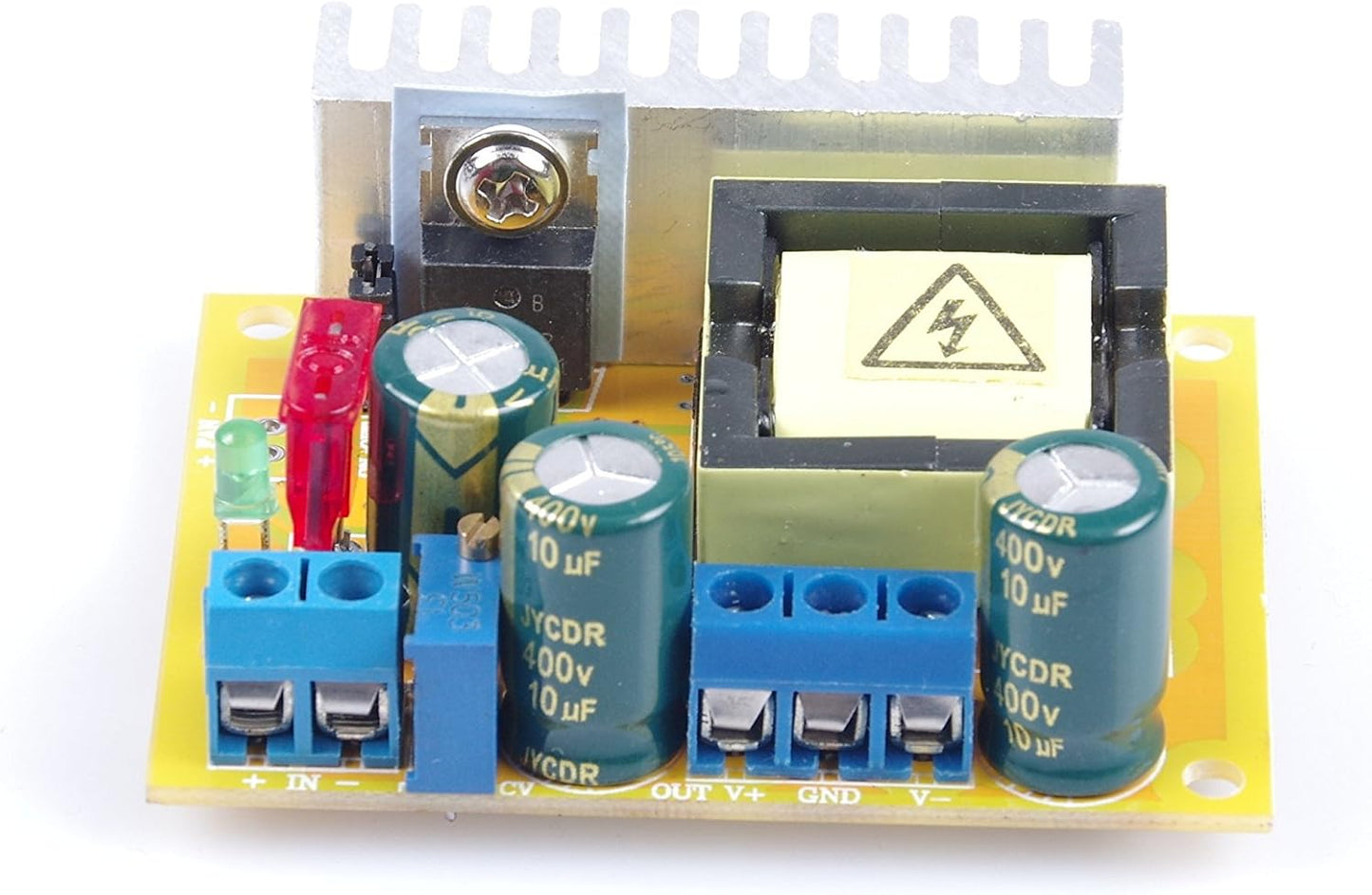 LM YN 45-390V High-Voltage Power Supply Module DC-DC Adjustable Step-Up ZVS Capacitor Charge Ultra High Voltage