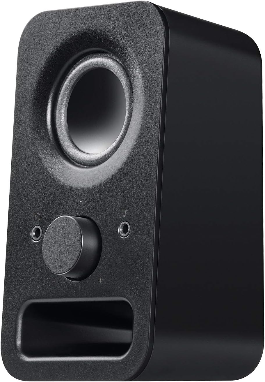 Logitech Z150 Multimedia Speakers with Stereo Sound for Multiple Devices, Black