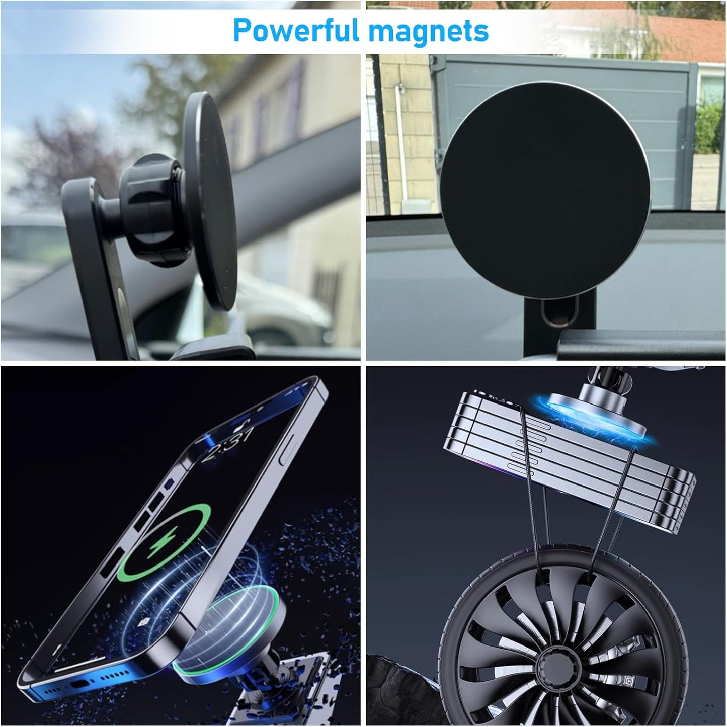 APESER 2021-2024,Cell 10.2 inch Screen,360 Magnetic Phone Holder Mount Compatible with Chevy Suburban Tahoe/GMC Yukon