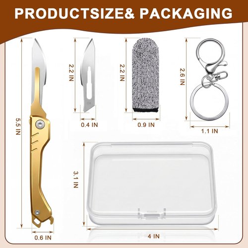 Bread Lame - Sourdough Scoring Tool with 10 Razor Blades & Protective Cover | Portable Baking Kit
