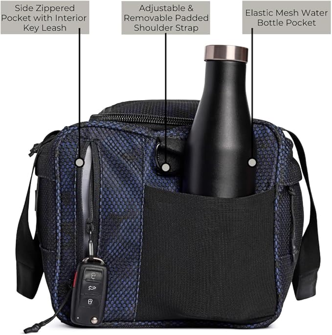 Vooray 23L Boost Duffel Bag – Small Travel & Gym Bag with Shoe Pocket, Weekender for Women & Men, Ideal for Overnight, Sports, and Workouts