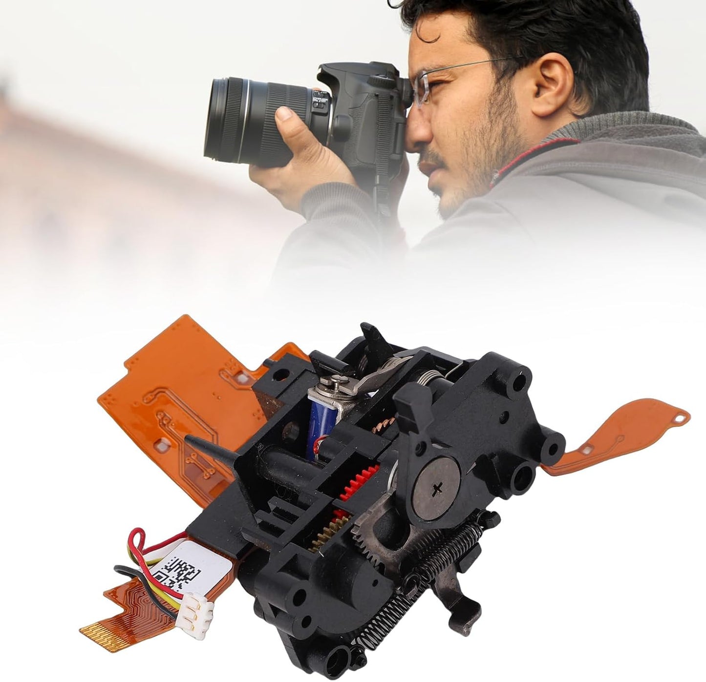 D7000 XUMIUZIY Aperture Assy for DSLR Camera, ABS Aperture Control Assembly Repair Part