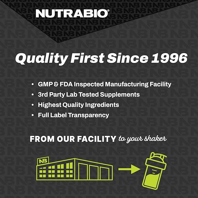 NutraBio ??EAA Pure ??9 Amino Acids ??Muscle Repair and Recovery, 30 Servings, Grape Berry Crush ??Pre or Post Workout ??All Day Recovery