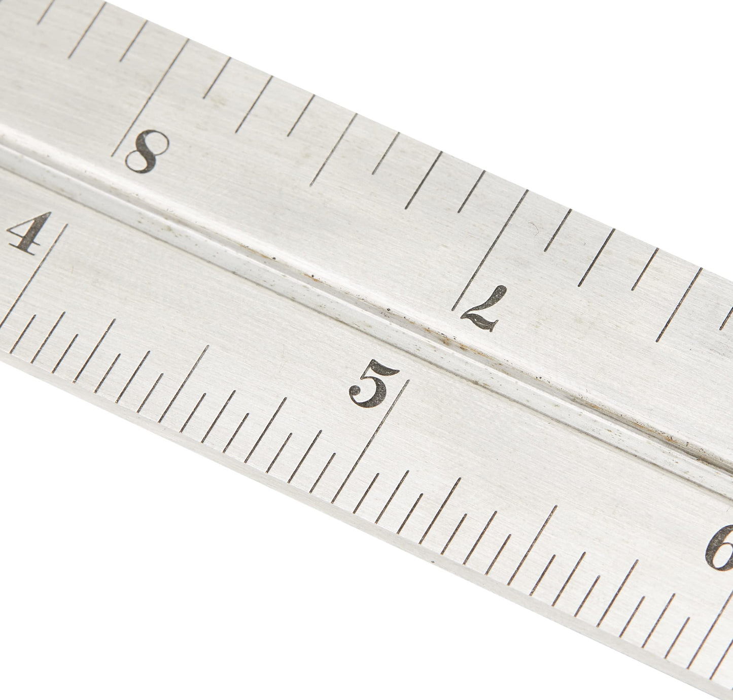 Starrett Steel Combination Square with Square Head - 12" Blade Length, Cast Iron Heads, Reversible Lock Bolt, Scriber, Spirit Level, 4R Graduation Type - 11H-12-4R