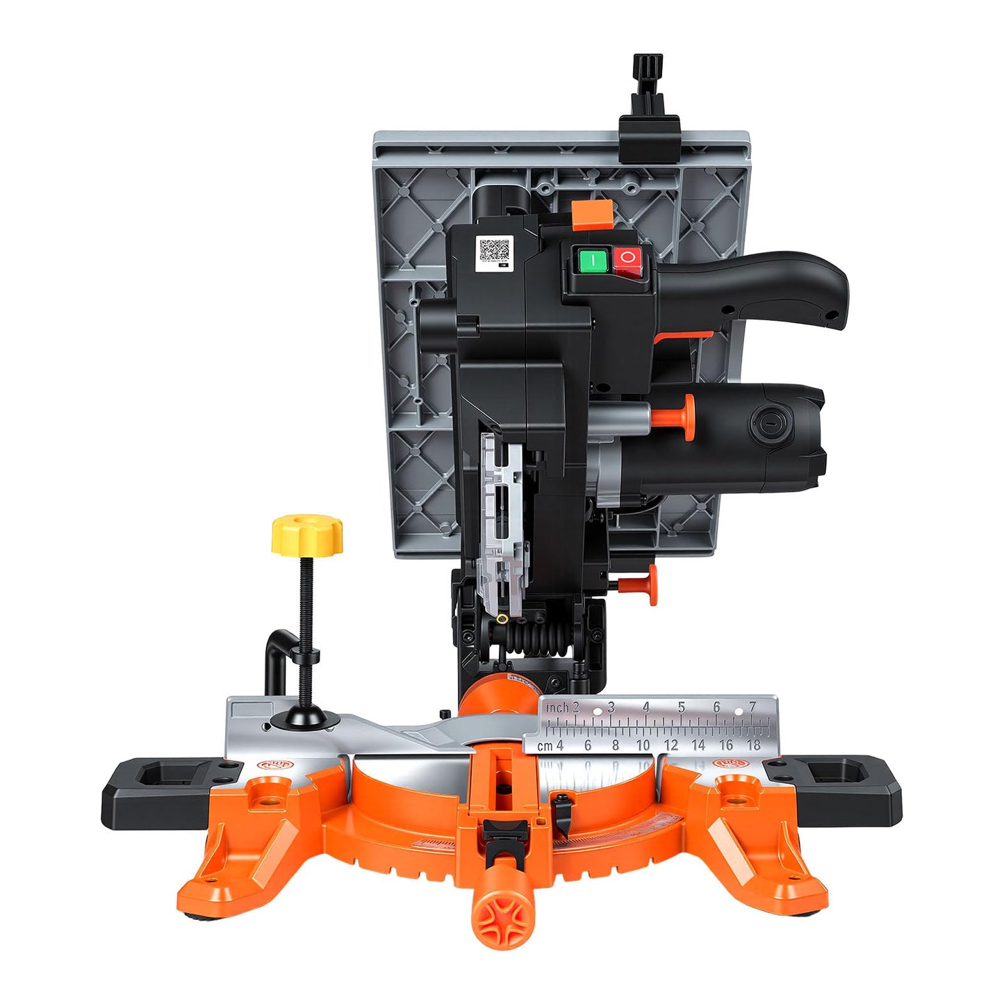 VEVOR Compound Miter Saw, 8-1/4 inch Blade, 2-in-1 Miter/Table Saw, with Precision Laser Alignment, Adjustable Angles, 4800 RPM, with Splash Guard, for Cutting Wood, Metals, Laminates, and Plastic