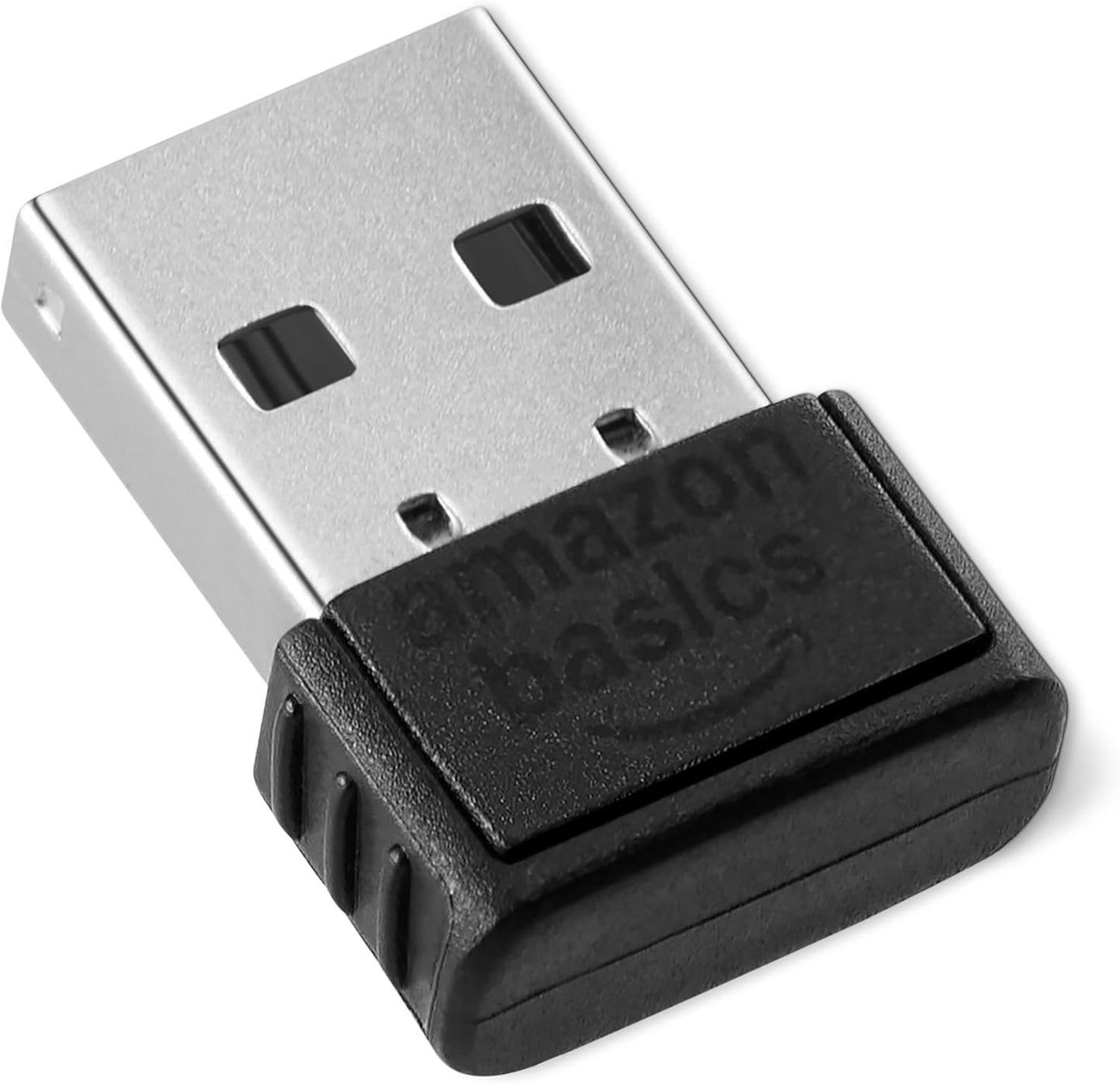 Amazon Basics 5.4 11/10/8.1 Bluetooth USB Adapter Dongle for PC, USB Receiver for Bluetooth Mouse, Keyboard, Laptop