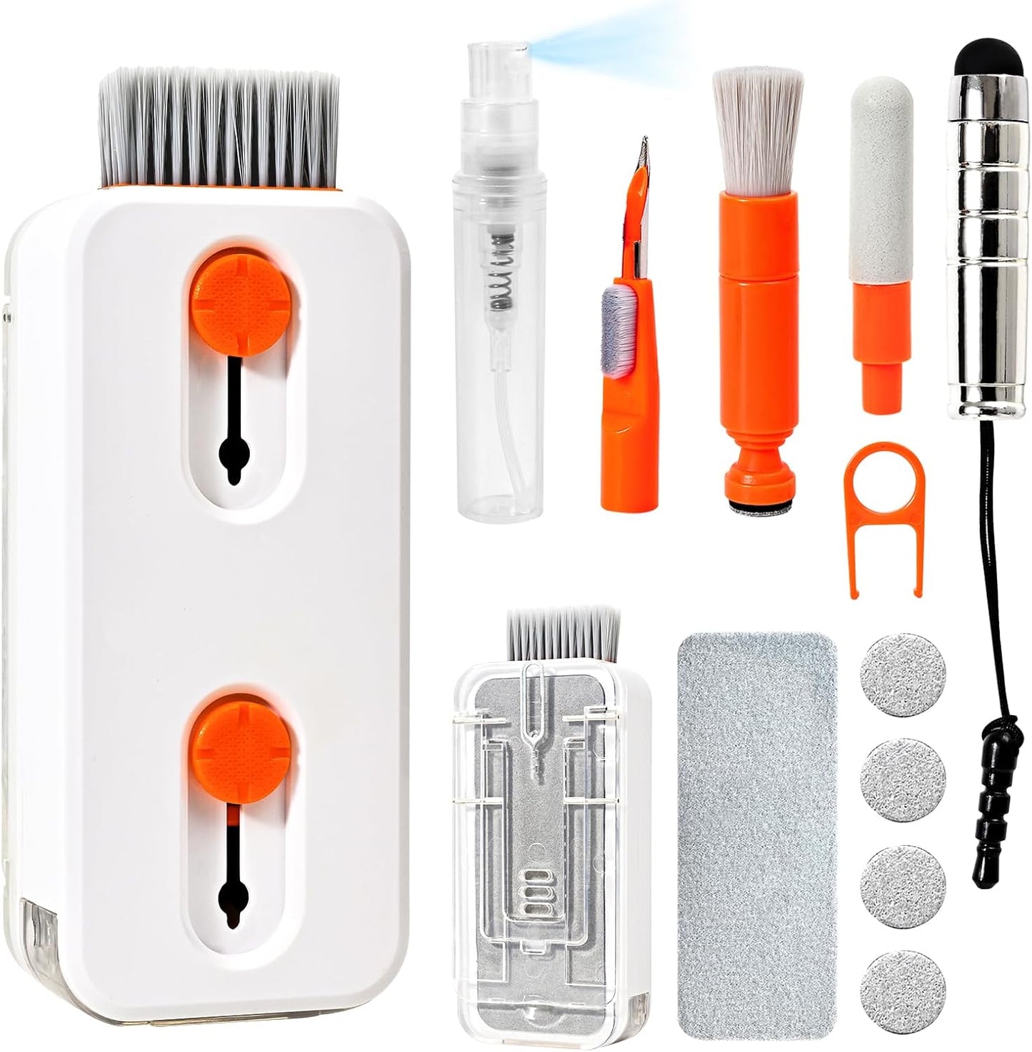Alatinlamp Keyboard Cleaner Laptop Cleaning Kit, Keyboard Cleaning Kit with Retractable Keyboard Brush