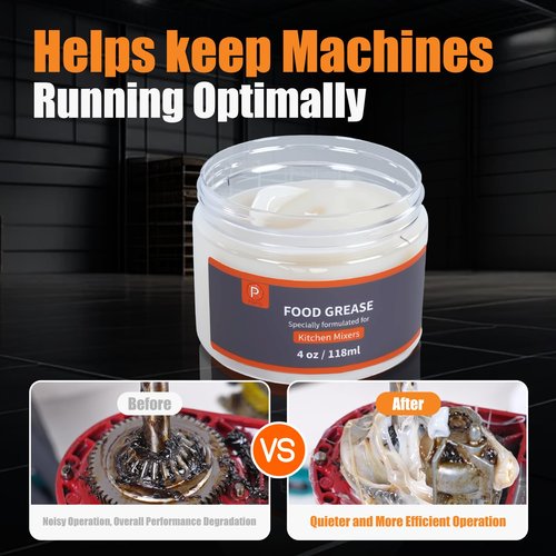 4 Oz Food Grade Grease Compatible with KitchenAid Stand Mixer,Maintain The Performance of Your Machine and Extend Service Life