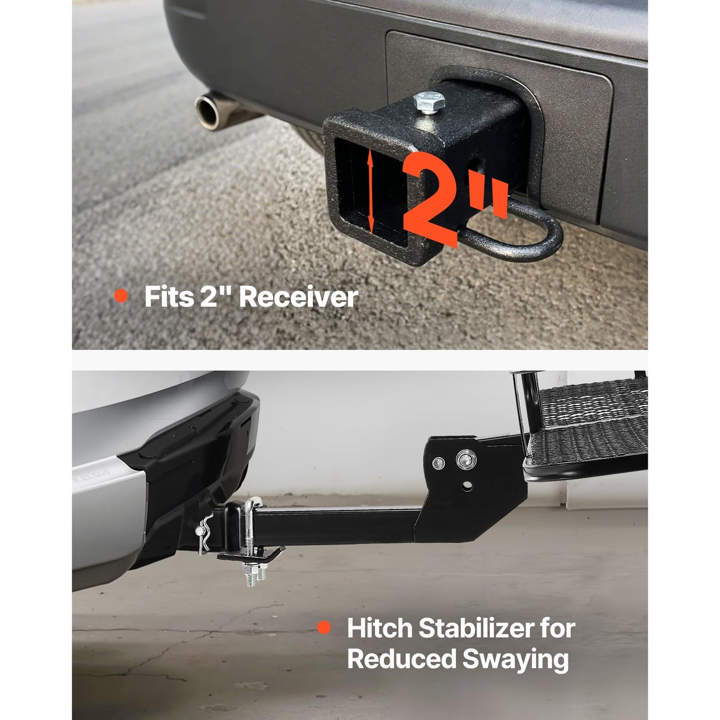 VEVOR 70" x 30" x 6", Hitch Cargo Carrier, 500 lbs Capacity with Ratchet Straps & Cargo Bag, Folding Hitch Mount Cargo Carrier Basket with Hitch Lock for 2" Receiver, Fit for SUVs