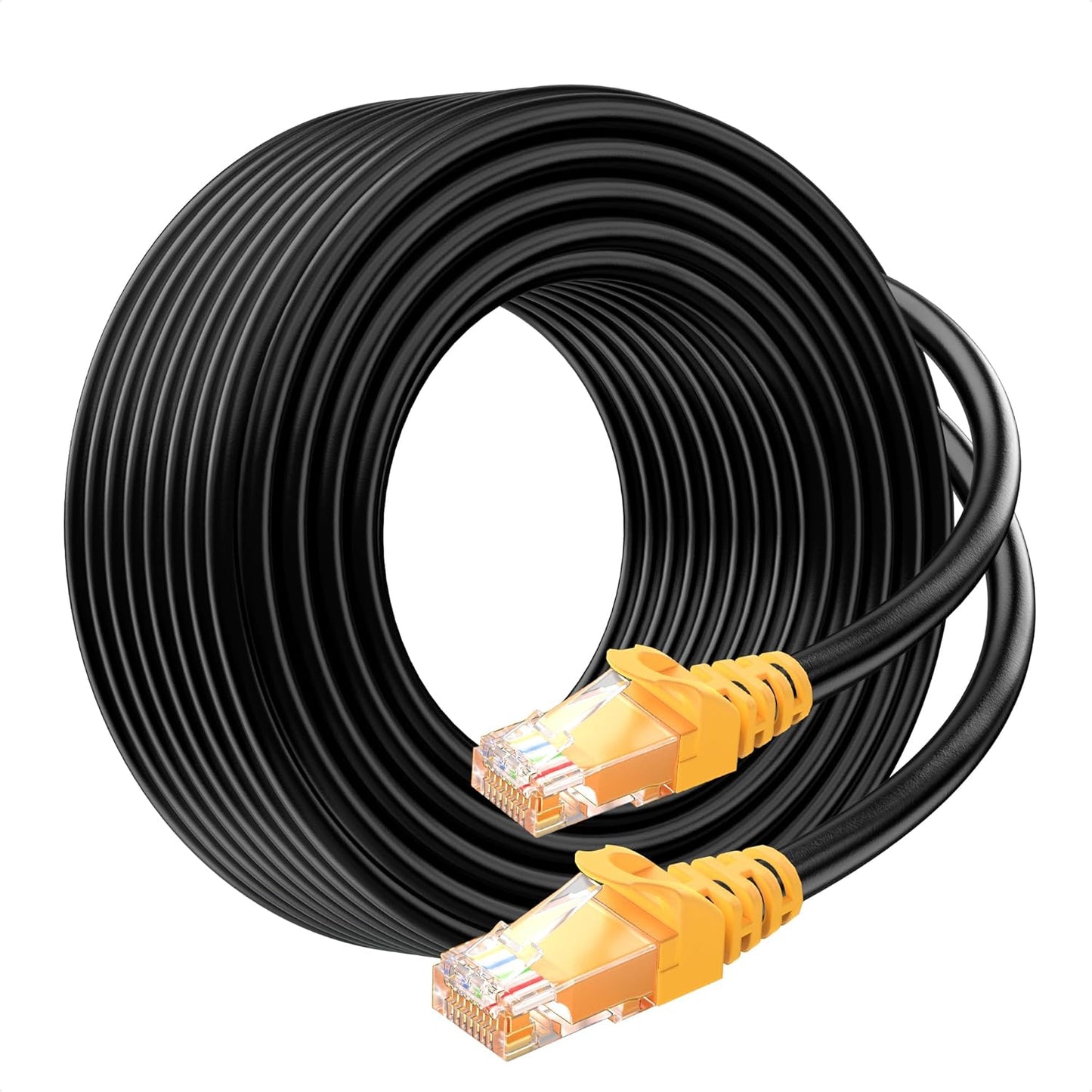 10Gbps 24 6A 100ft, 500 Cat6a Cable Matters Pure Copper AWG Cat Ethernet Cable - [Direct-Burial Rated, Waterproof