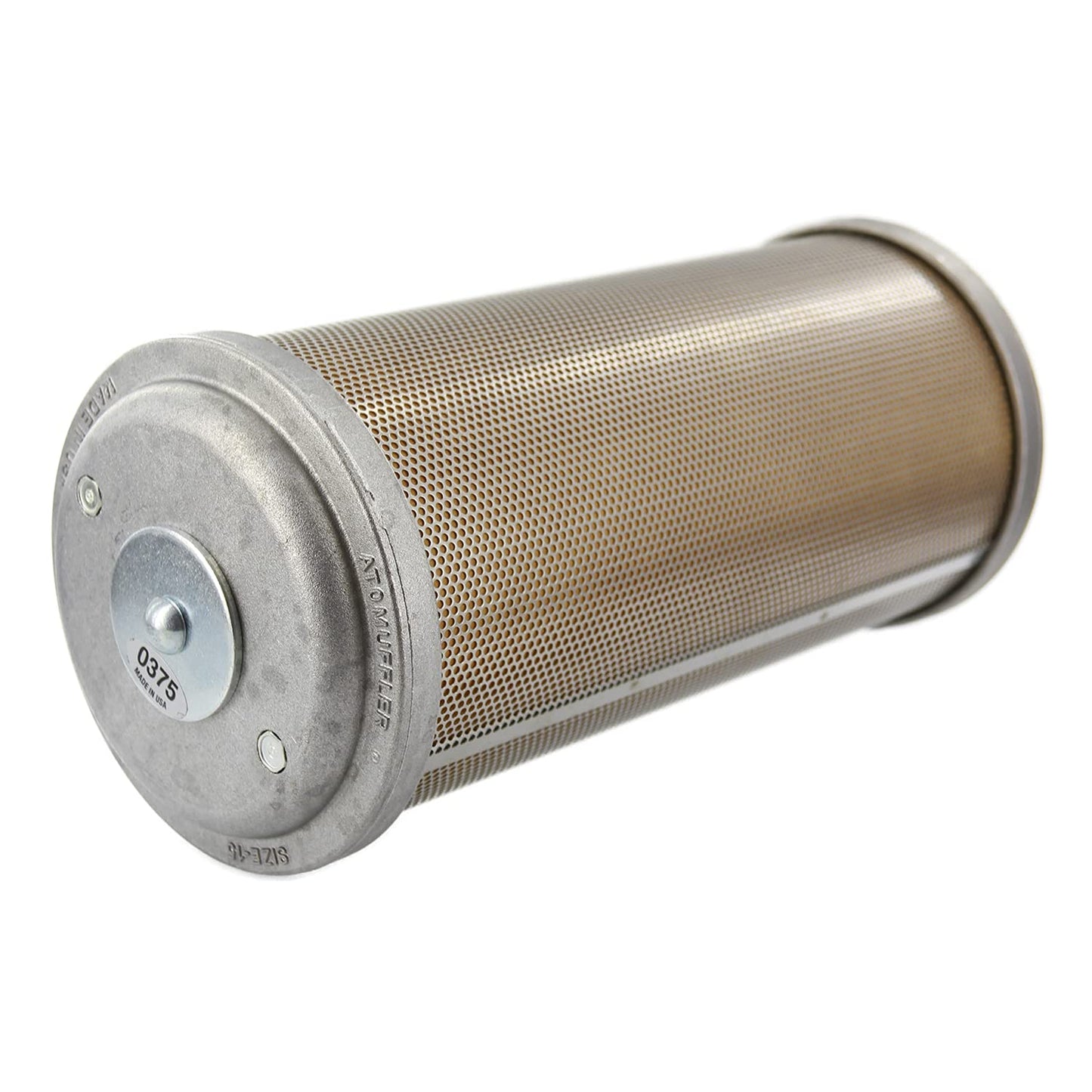 Industrial Service Solutions Aftermarket Alwitco M15 Atomuffler Air Exhaust Muffler | 1.5" NPT Male, 125 PSI | Replacement Part | For Compressed Air Equipment and Systems