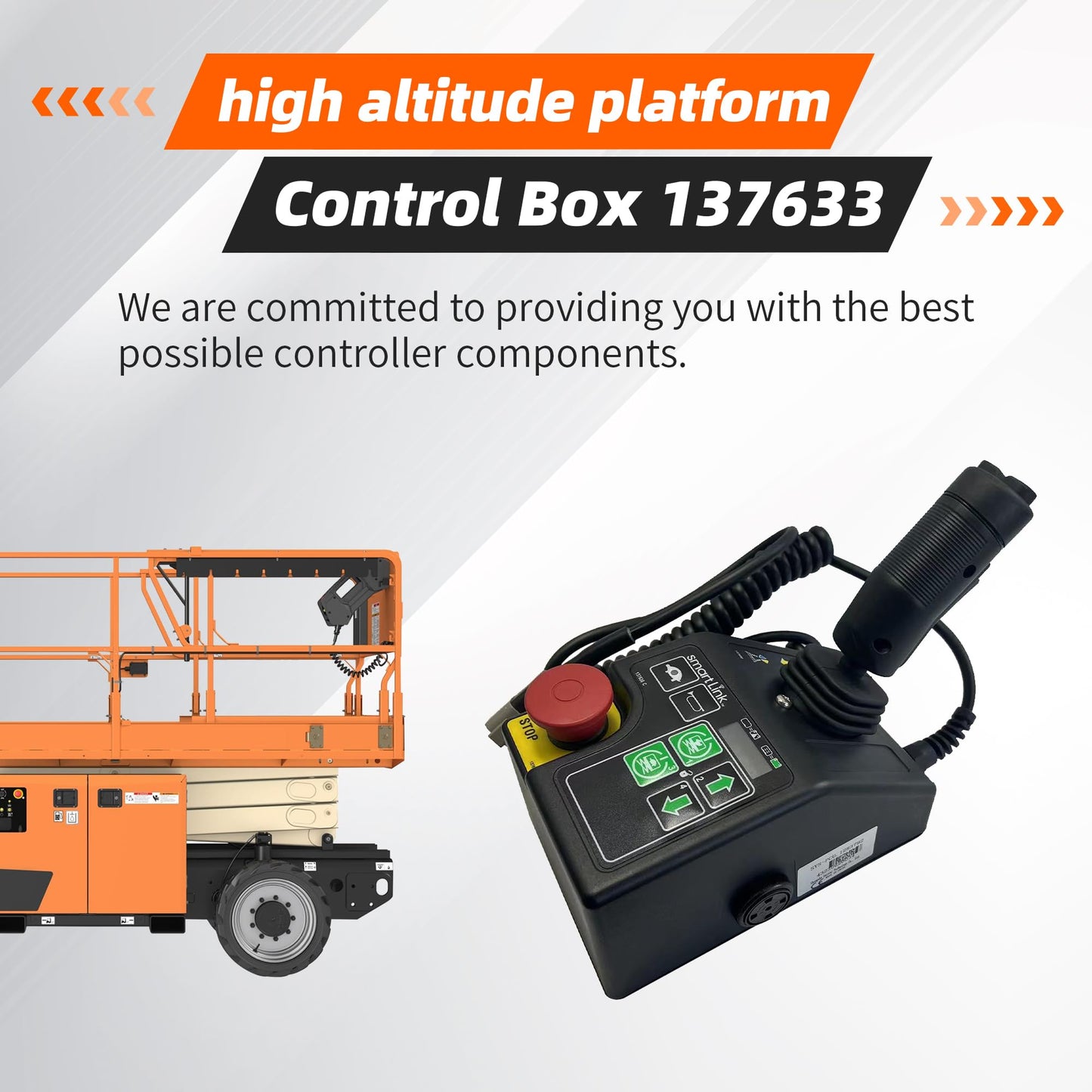 137633 Control Box Assembly for Genie Gen 6 GS-1530 GS-1532 GS-1930 GS-1932 GS-2032 GS-2046 GS-2632 GR-12 GR-15 GR-20 GS-1530 GS-1532 GS-1930