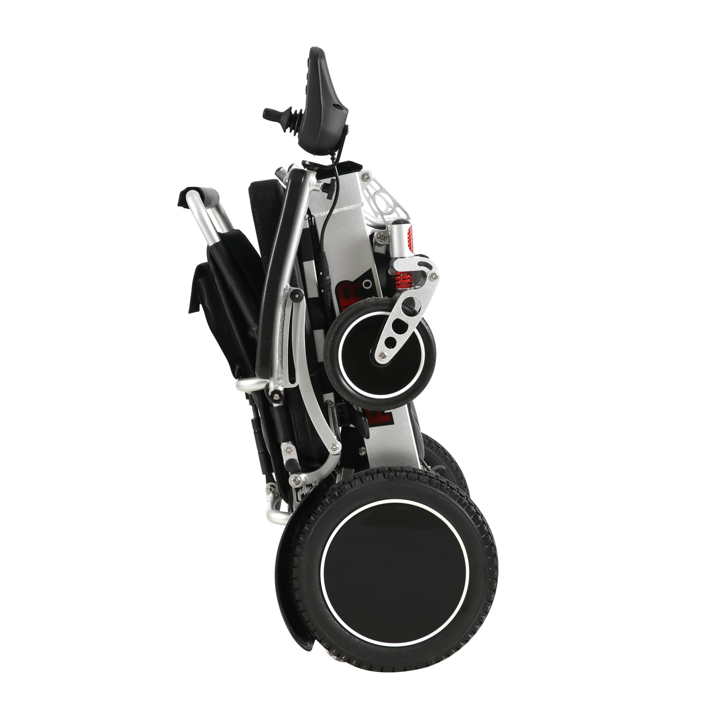 Porto Mobility Ranger Maestro Reclining Lightweight High-End Folding Electric Wheelchair, Weatherproof, Dual Batteries, Dual Posi-Traction Motors, All Terrain Power Wheelchair
