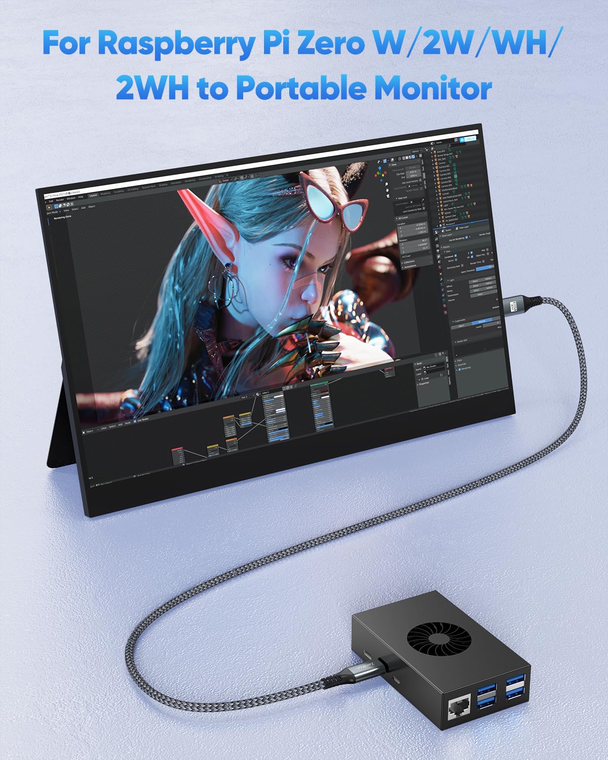 4K 6FT, 4K@60Hz, 2K@120Hz, 1080P, 3D W/2W/WH/2WH Mini HDMI to Mini HDMI Cable HDMI Mini Cable Support HDR, ARC