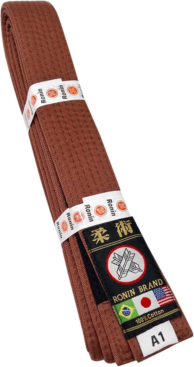 Ronin BJJ Gi Belt – Brazilian Jiu Jitsu Belt - Poly/Cotton Fabric