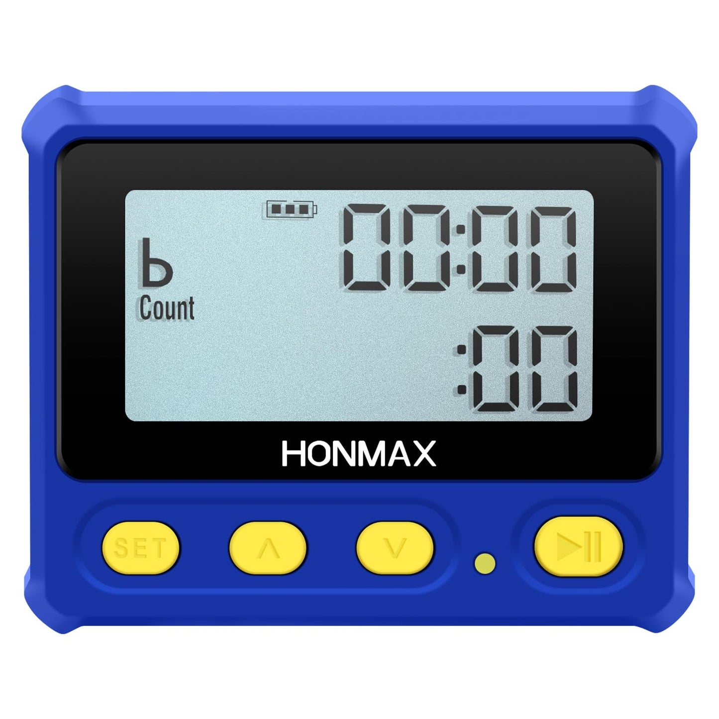 HONMAX 8200 Interval Timer and Stopwatch, Backlight, USB-C Charged, Clock
