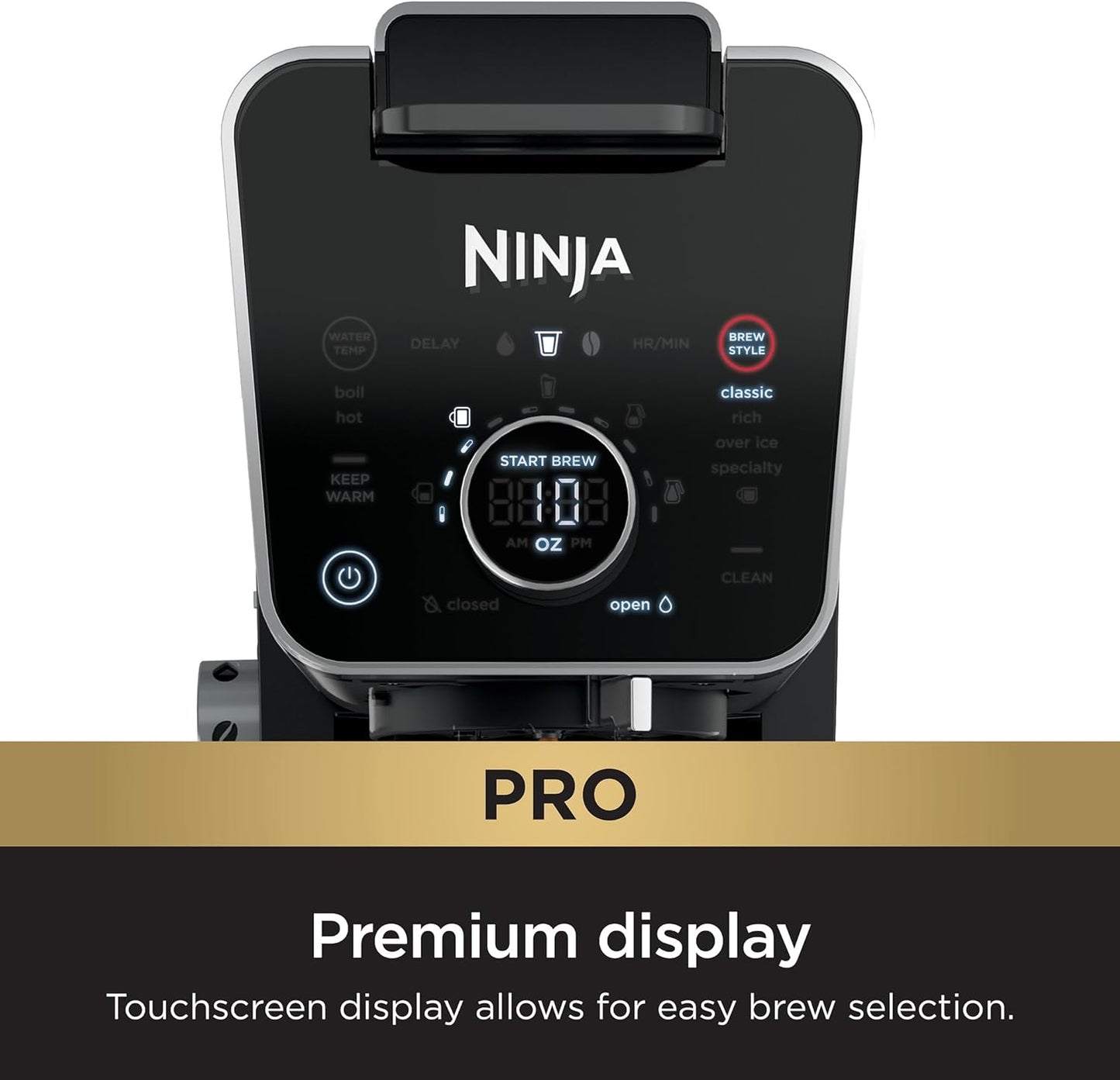 Ninja Drip Coffee Maker - DualBrew Pro Specialty System | 12-Cup & K-Cup Compatible, CFP301