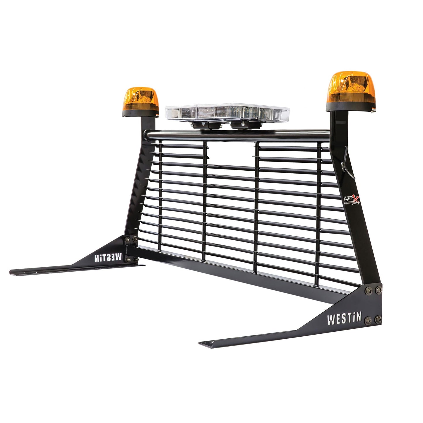 Westin 57-8025 HD Headache Rack fits 1988-2018 C/K Silverado Sierra 1500 (Exc 88-91 Crew Cab) 1999-2025 Silverado Sierra 2500 3500 2004-2025 F150 (Exc 04 Heritage 22+ Lightning EV) 2007-2021 Tundra