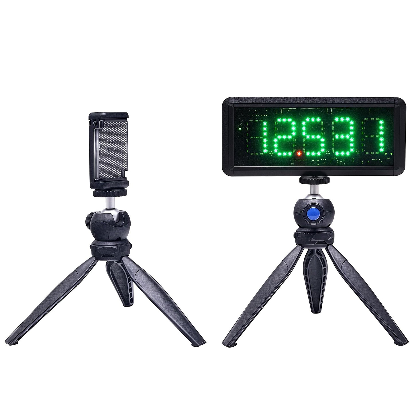Race Laser Timer-LED Race Clock Battery Powered Stopwatch Timing Clock for Motorcycle Cycling Speed Training Short Run Race
