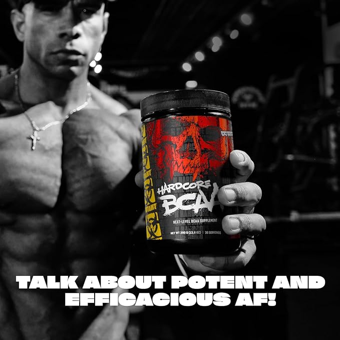 Mutant Hardcore BCAA - Pre, Intra or Post Workout ??BCAA Next Level branched-Chain Amino Acids Supplement ??Hydration + Recovery - 30 Serving - Grape
