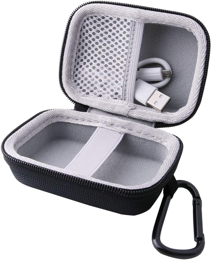WERJIA F2/Tascam DR-10L/DR-10L Hard EVA Travel Case Fits Zoom Pro Portable Digital Audio Recorder(black)