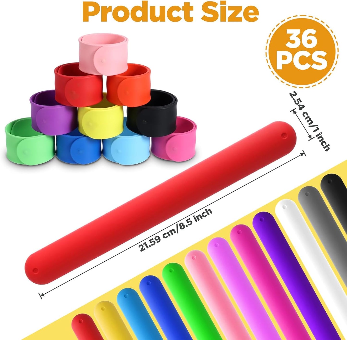 Skiennix Silicone Wrapping Paper Roll Holder Clips - 36 Pcs in 12 Vibrant Colors, Steel-Reinforced Design for Crafts & Gifts