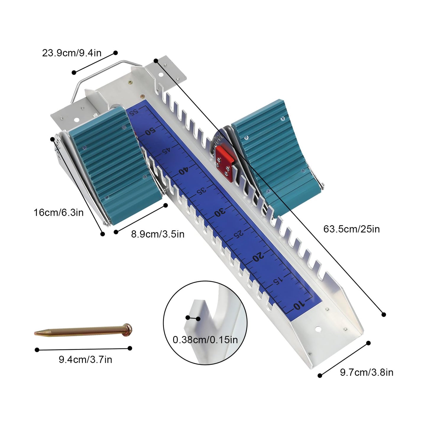 Mlonausz Athletics Track Starting Block Runway Track Sports Starting Block for Athletes