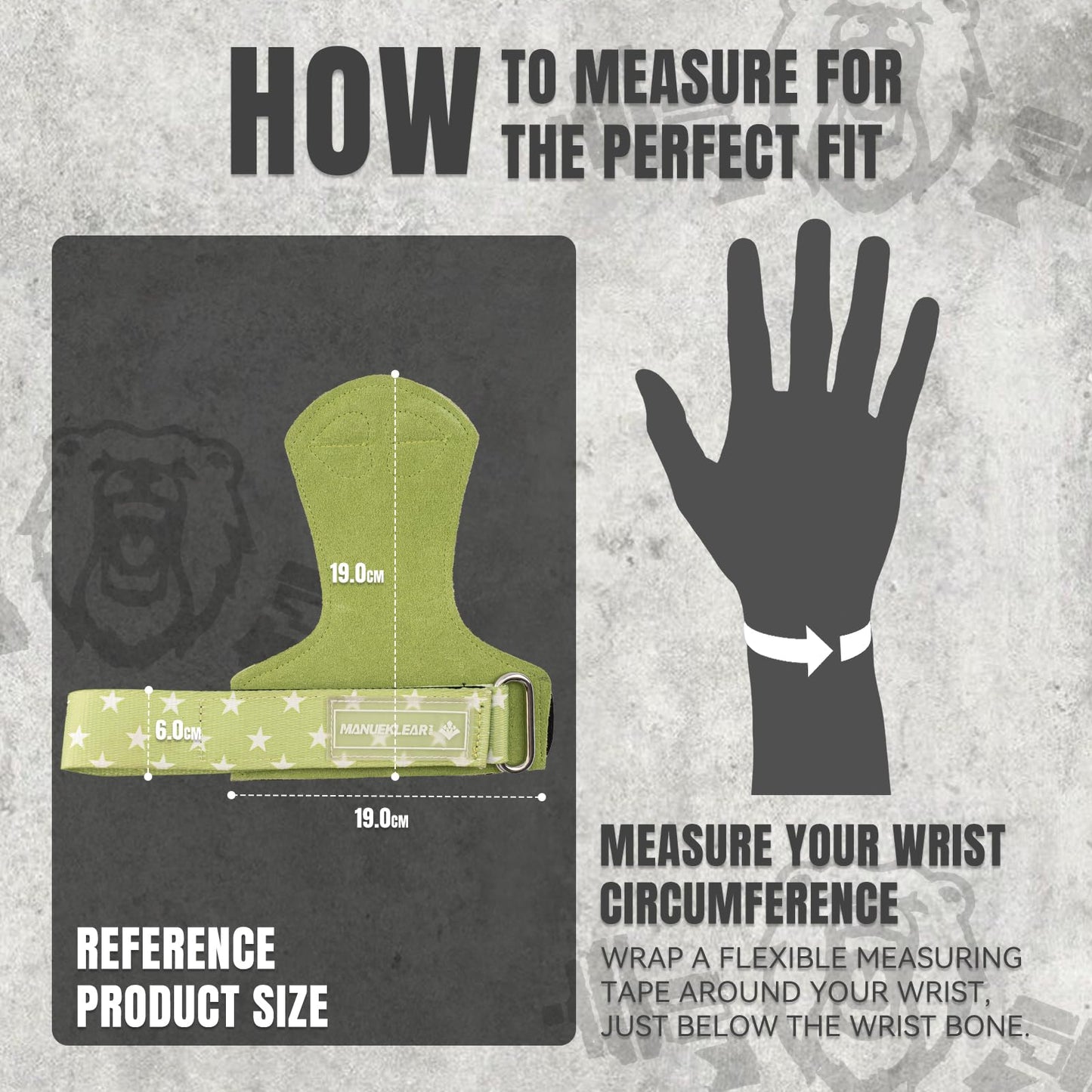 MANUEKLEAR Gym Straps Weight Lifting, Double Leather Lifting Straps for Men Deadlift with Cushion Wrist Loop, Gym Liftings Wrist Wraps for Weightlifting