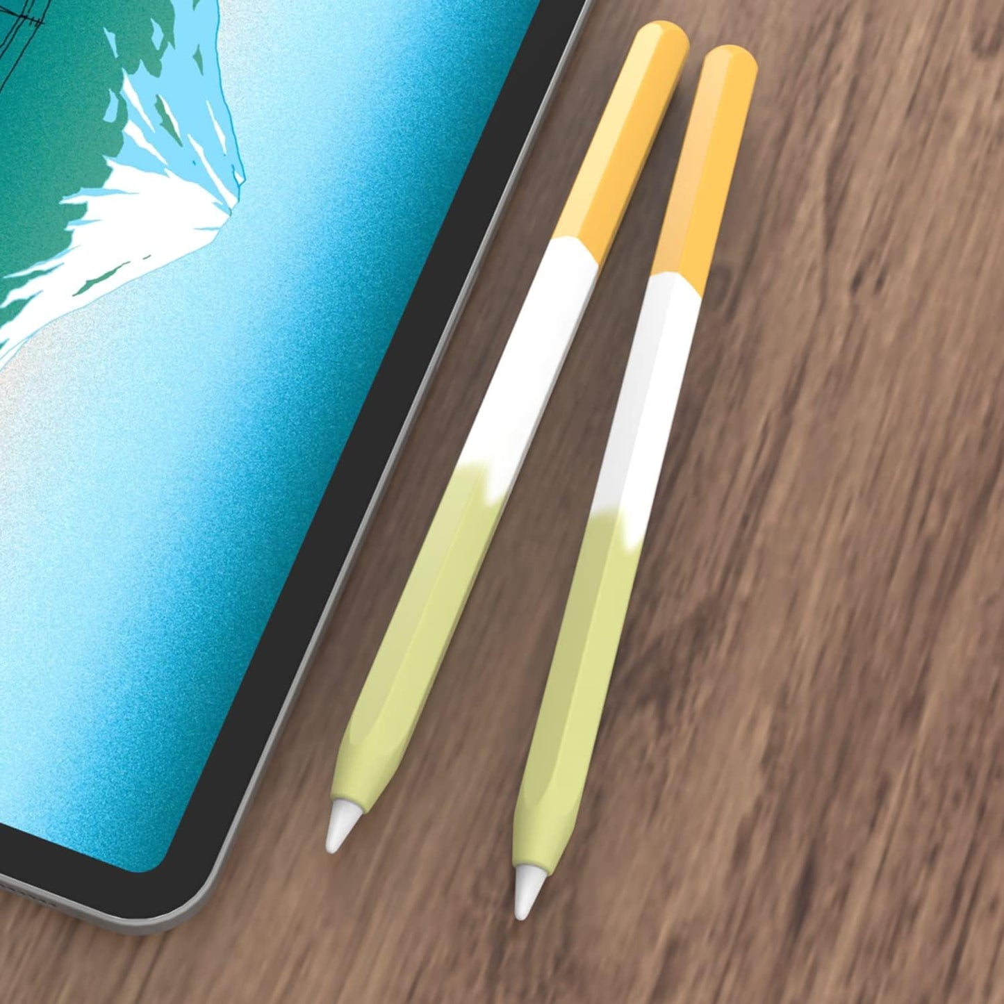LOVE MEI 1st Silicone Sleeve Case for Apple Pencil Generation Holder Protective Skin Cover case for iPad, Mix Colours