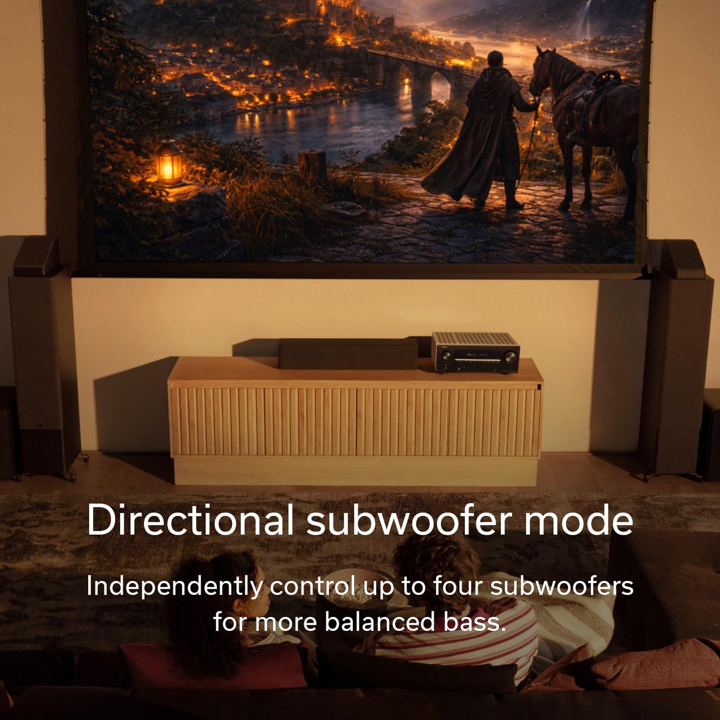 Denon AVR-X3900H 9.4 Channel AV Receiver, 105W Power, Dolby Atmos, DTS:X, AURO-3D & IMAX Enhanced, 8K/60Hz & 4K/120Hz Video Support, HEOS Multiroom Audio Streaming
