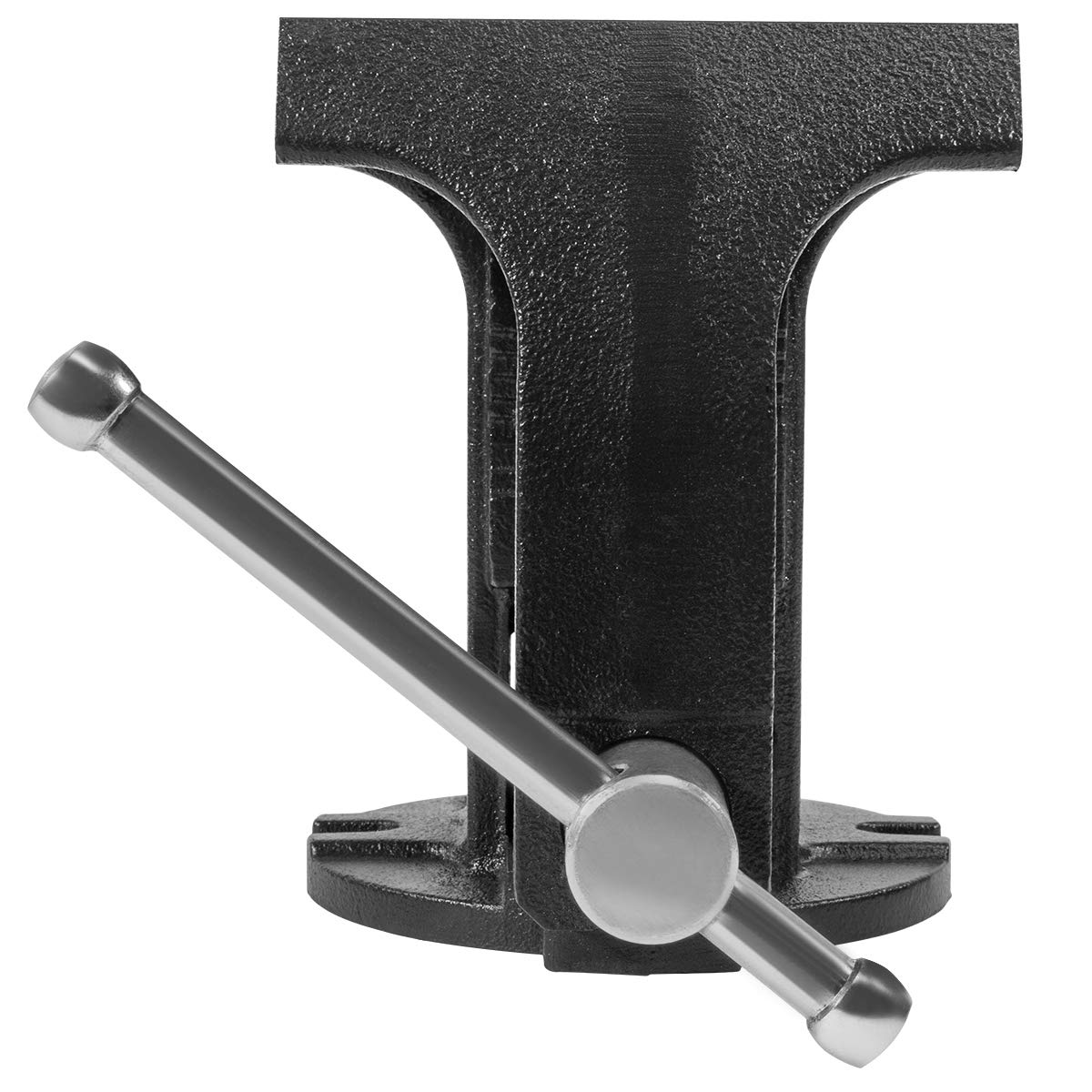Stark USA 2-in-1 Tow Hitch Truck Vise 6" Bench Vise Fits Standard 2" Hitch Receiver Bench Mount Trailer Portable Work Vise Truck Trailer Receiver Portable Work