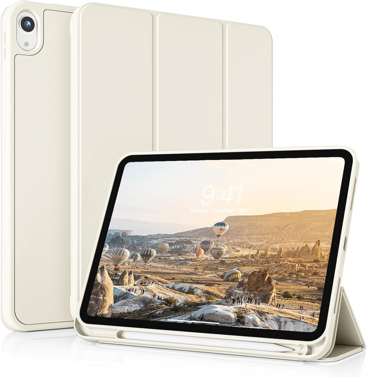 kenke (A16) 11 Inch 2025, 10th 10.9 Inch 2022, Case for iPad iPad Generation Slim Trifold Stand Case with Pencil