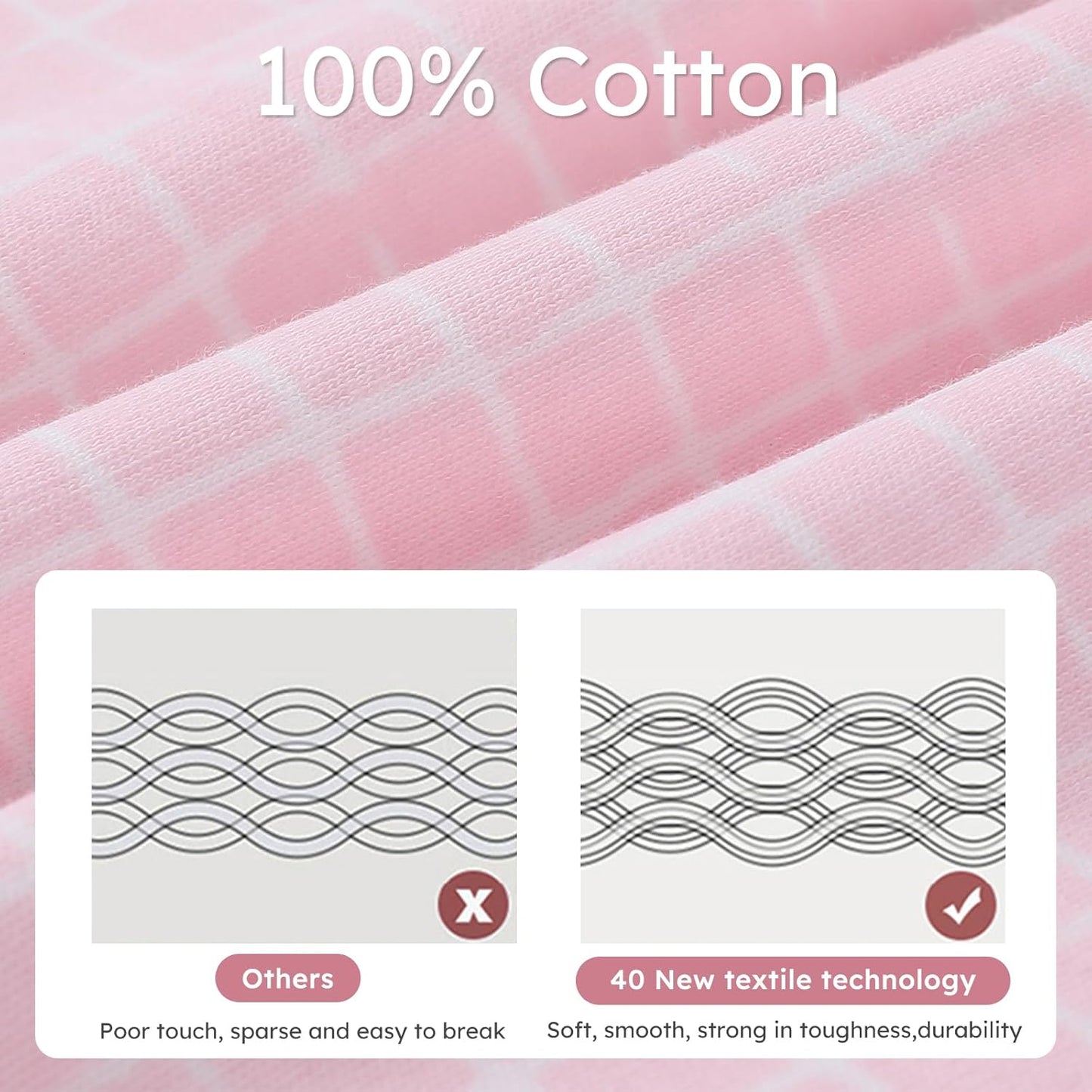 Yoofoss Baby Swaddles - 100% Cotton Adjustable Swaddle Sack | Breathable Soft 3-Pack for Newborns (0-3 Months)