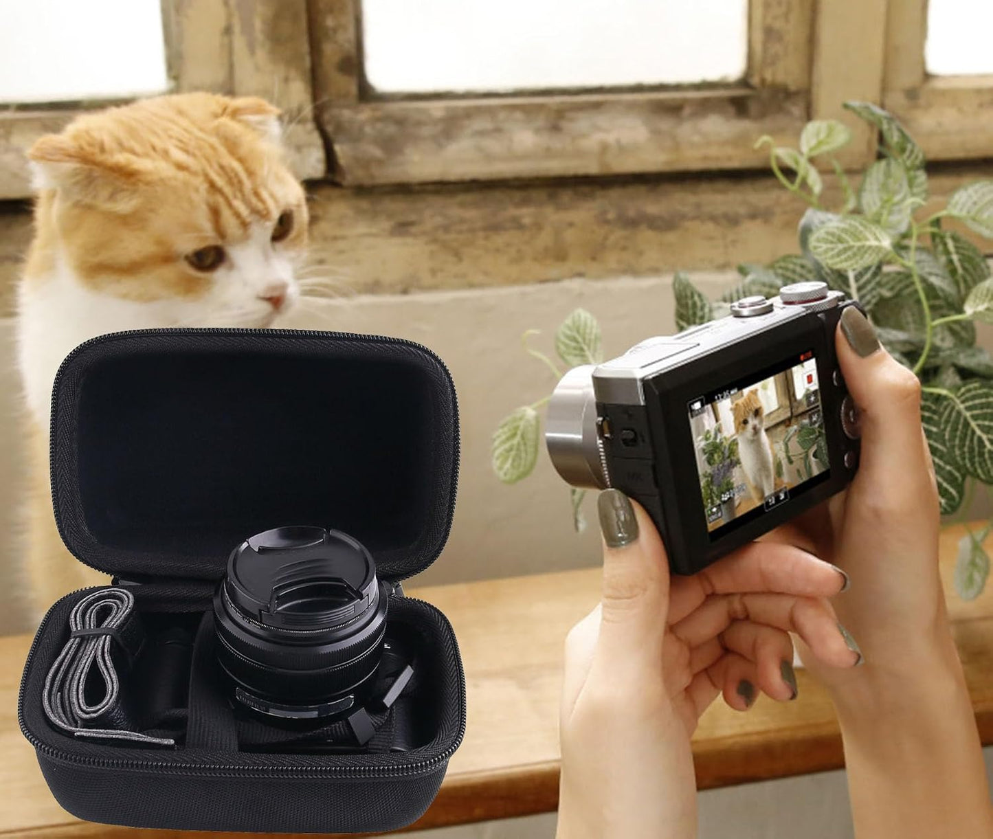 X-M5 XM5 15-45mm WERJIA Hard Travel Case Compatible with Fujifilm Mirrorless Digital Camera,For Fujifilm Camera Case