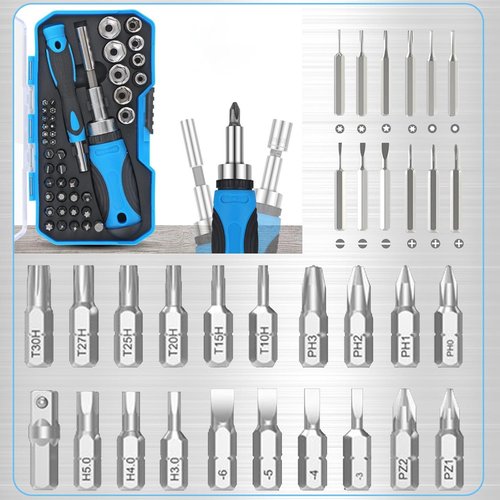 **Tool Advent Calendar 2025 - 44-Piece Precision Tool Set with Storage Case | Perfect Christmas Countdown for Mechanics**