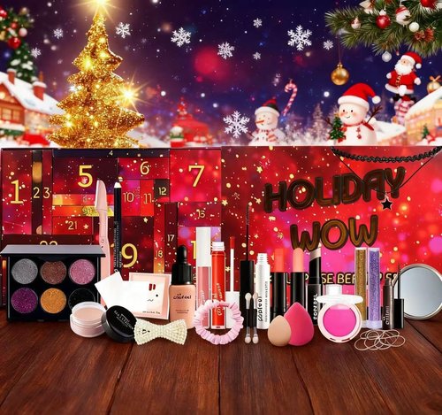 Makeup Advent Calendar 2025 by [Brand Name] - 24 Days of Surprises for Teens | Perfect Christmas Gift for Girls