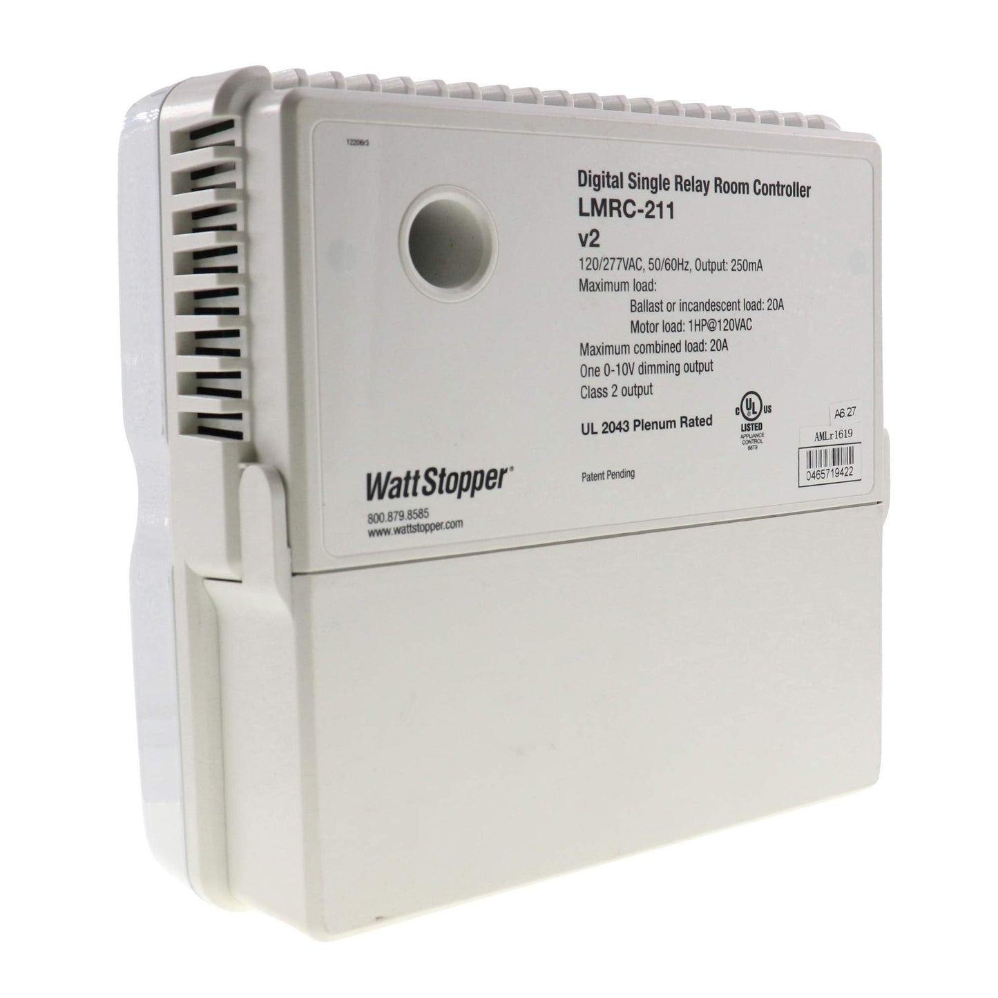 Wattstopper LMRC-211 Digital Single Relay Room Controller